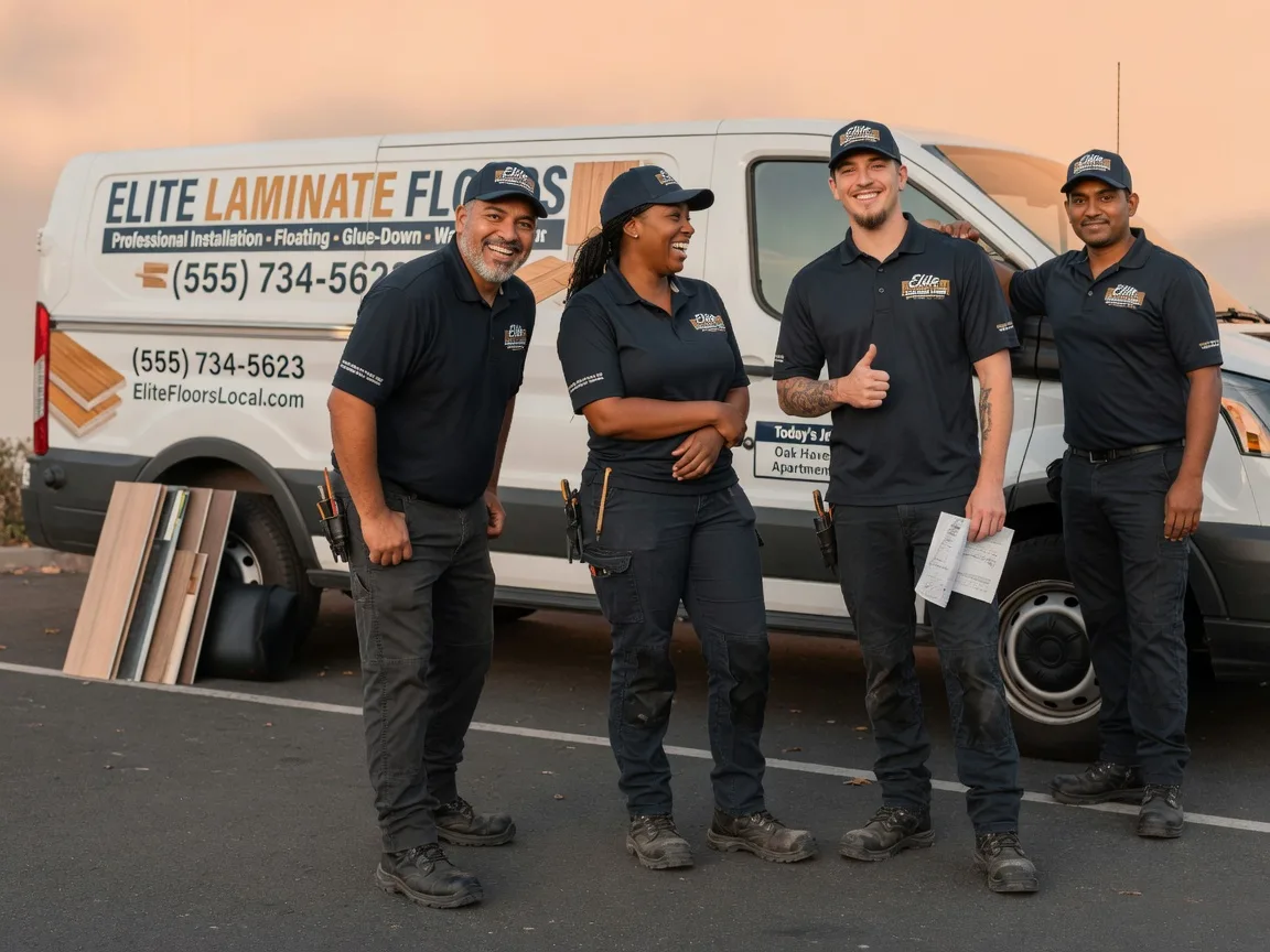 Laminate flooring installation company in Weikert, PA